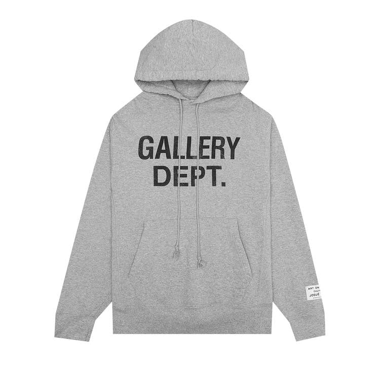 Gallery Dept. Center Logo Hoodie 'Heather Grey'