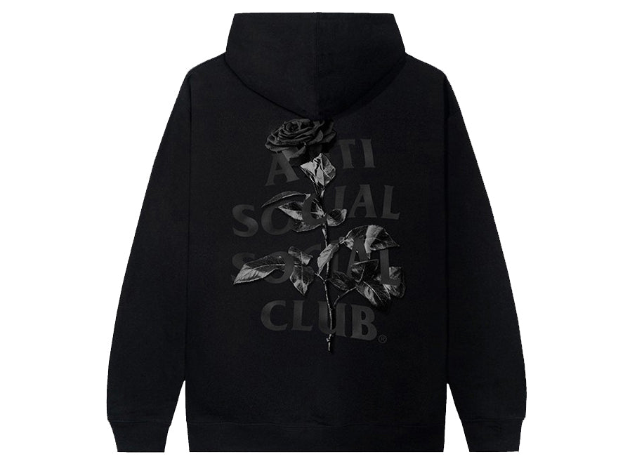 Anti Social Social Club Hell O Rose Hoodie Black Sneaker Store Co