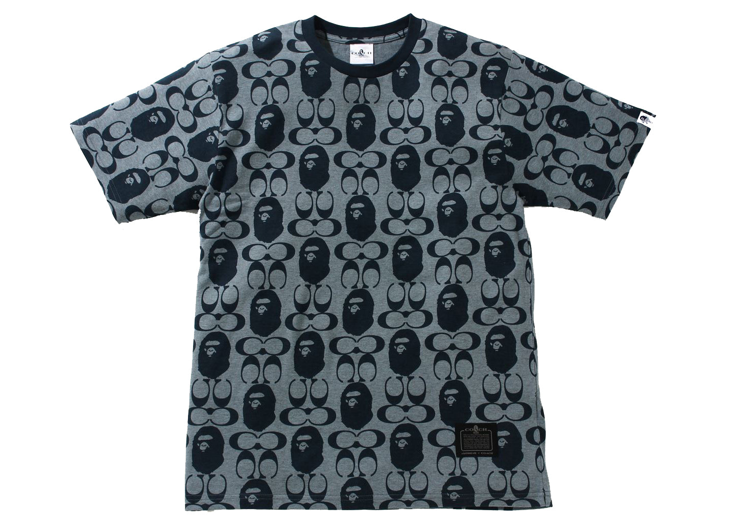 BAPE x Coach Tee Navy – Sneaker Store Co