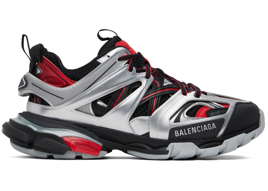 Balenciaga Track Black Red White Silver Sneaker Store Co