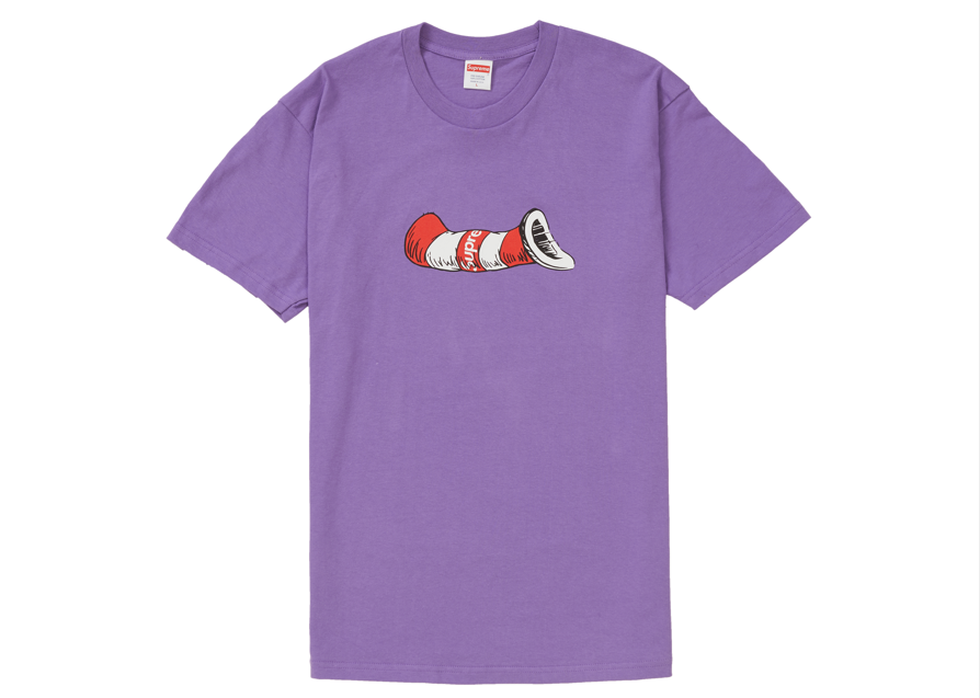 Supreme t shirt cat in the hat online