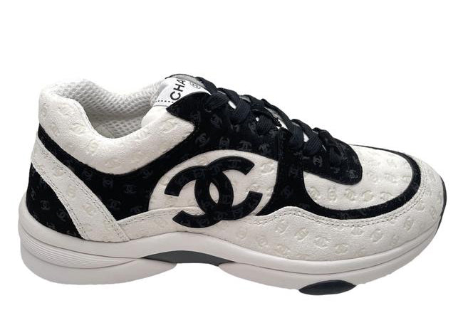 Chanel suede sneakers on sale