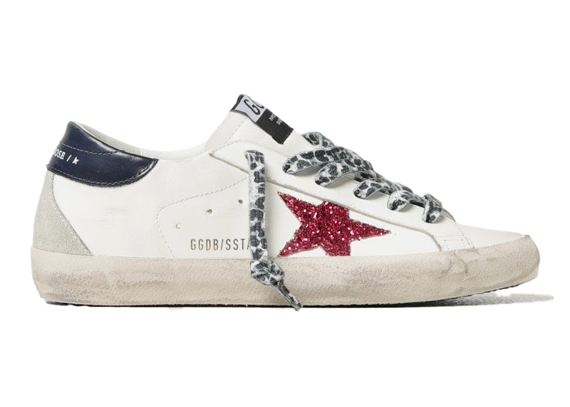 Golden Goose Super Star White Pink Cheetah