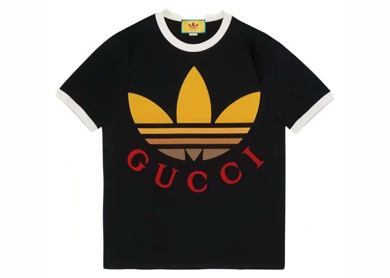 Gucci x adidas Logo T shirt Black