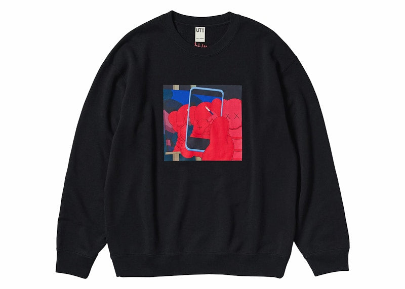 Kaws uniqlo sweatshirt hotsell