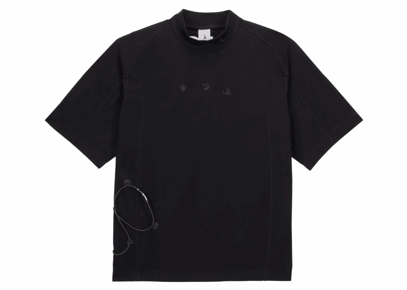 Nike x Off White Short Sleeve Top Black Sneaker Store Co