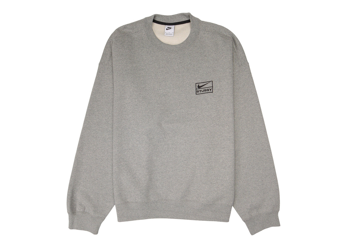 Nike x Stussy Crew Fleece Gray (SS23) – Sneaker Store Co