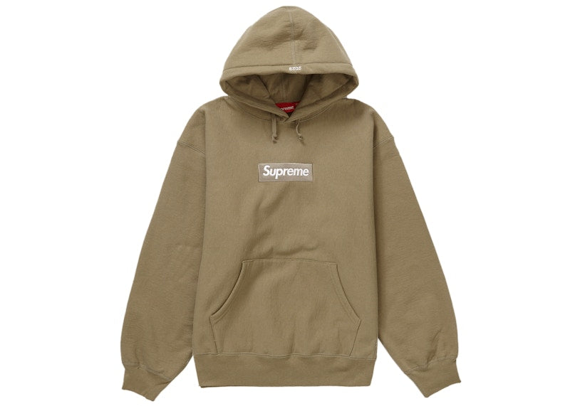 Supreme Box Logo Hooded Sweatshirt (FW23) Dark Sand – Sneaker Store Co