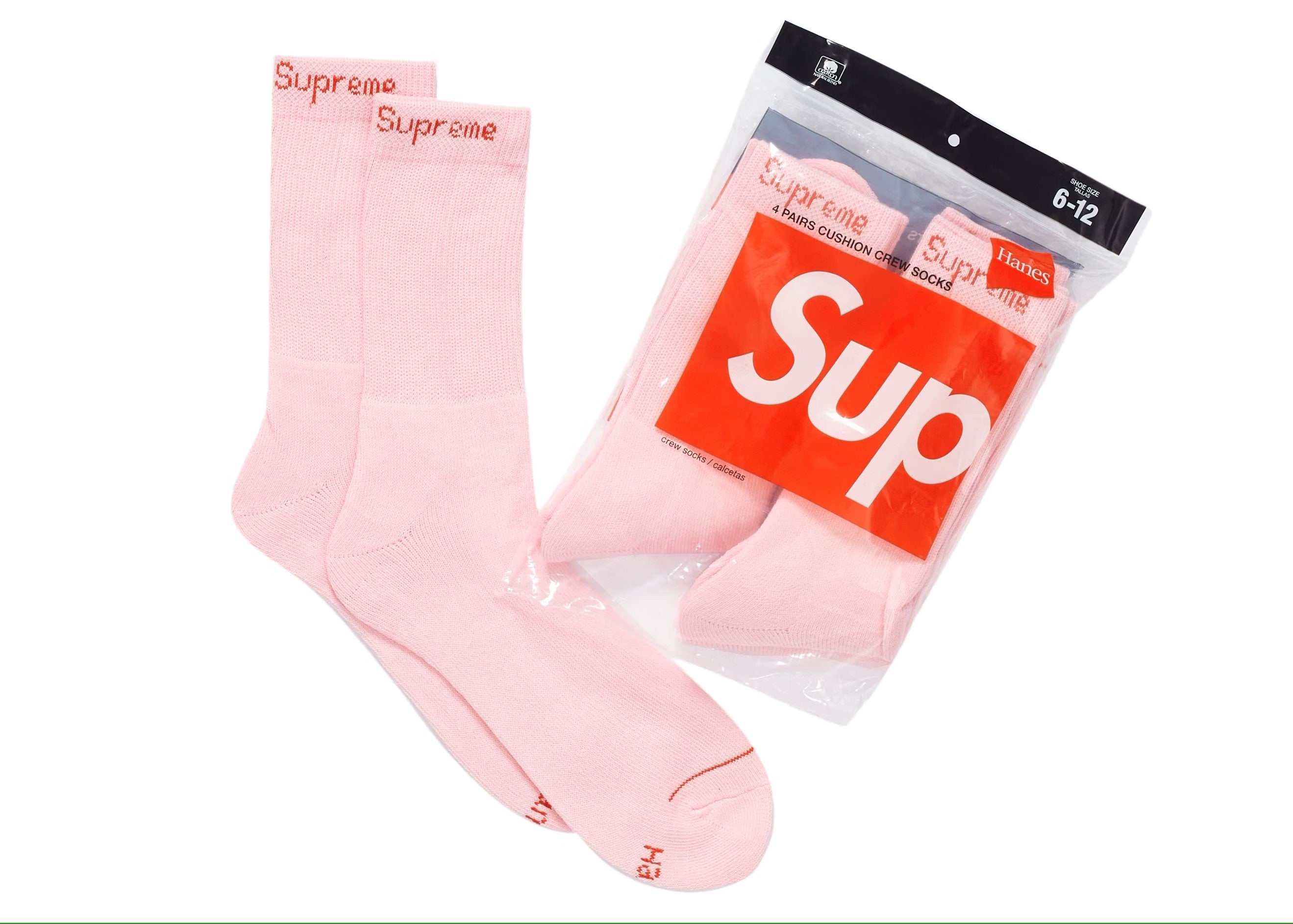 Supreme hanes socks authentic