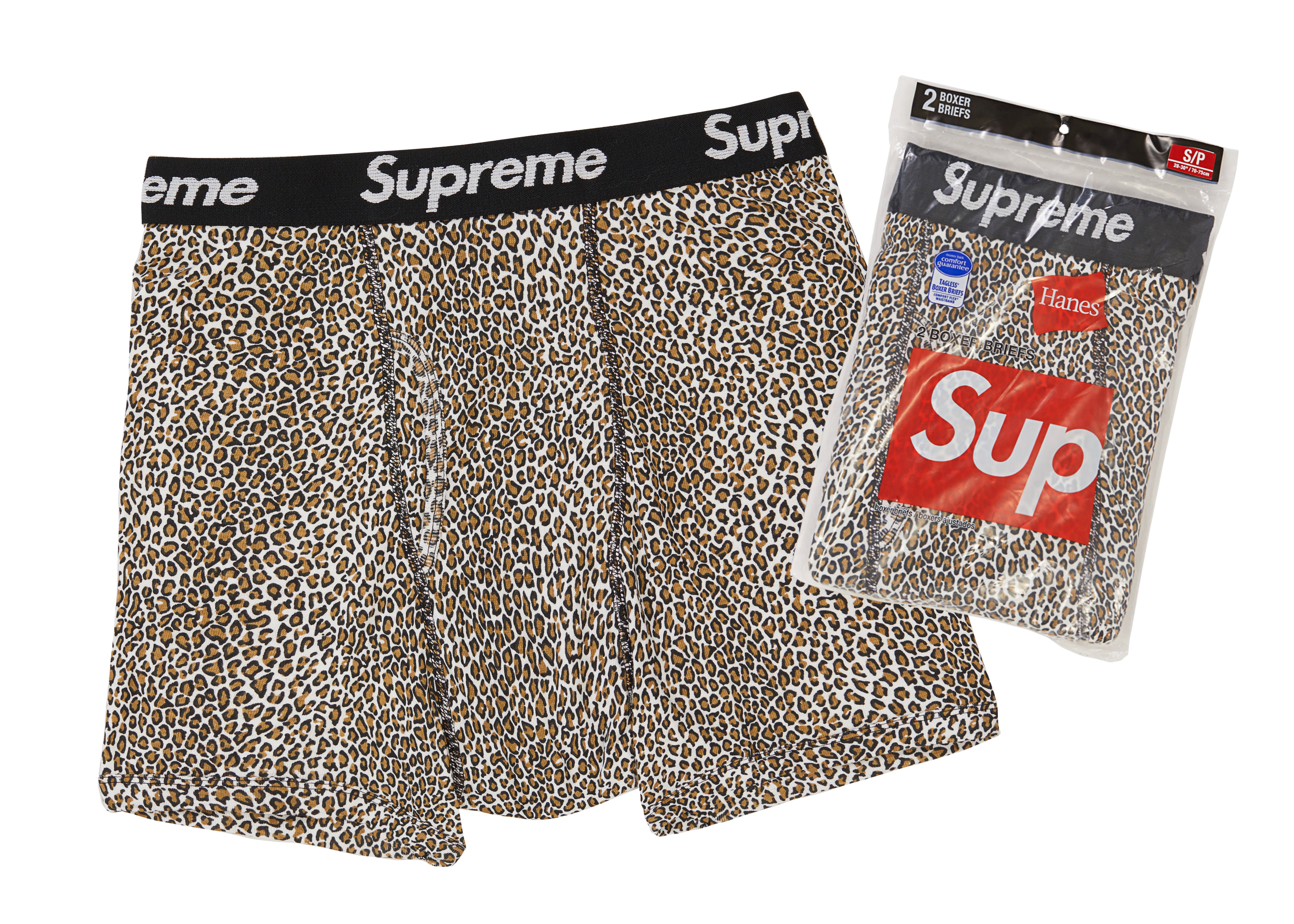 Supreme Hans Leopard deals Boxers Briefs 2 Pack (XL) Brand New