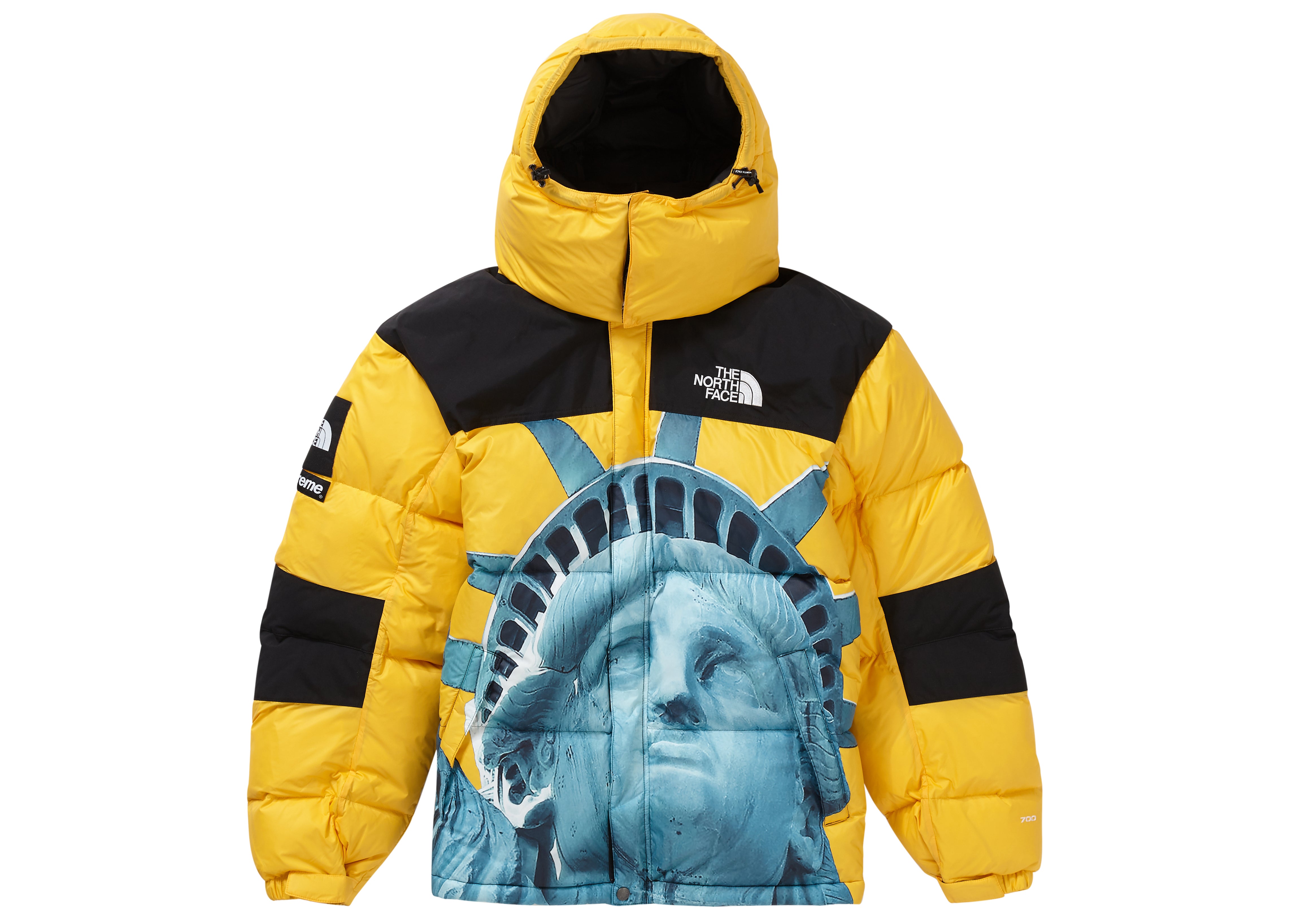 Supreme The North Face Statue of Liberty Baltoro Jacket Yellow Sneaker Store Co