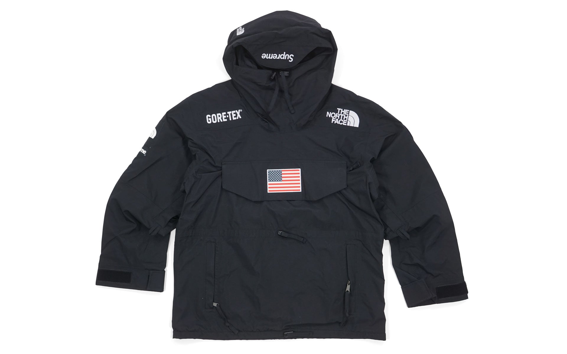 Supreme The North Face Trans Antarctica Expedition Pullover Jacket Bla –  Sneaker Store Co