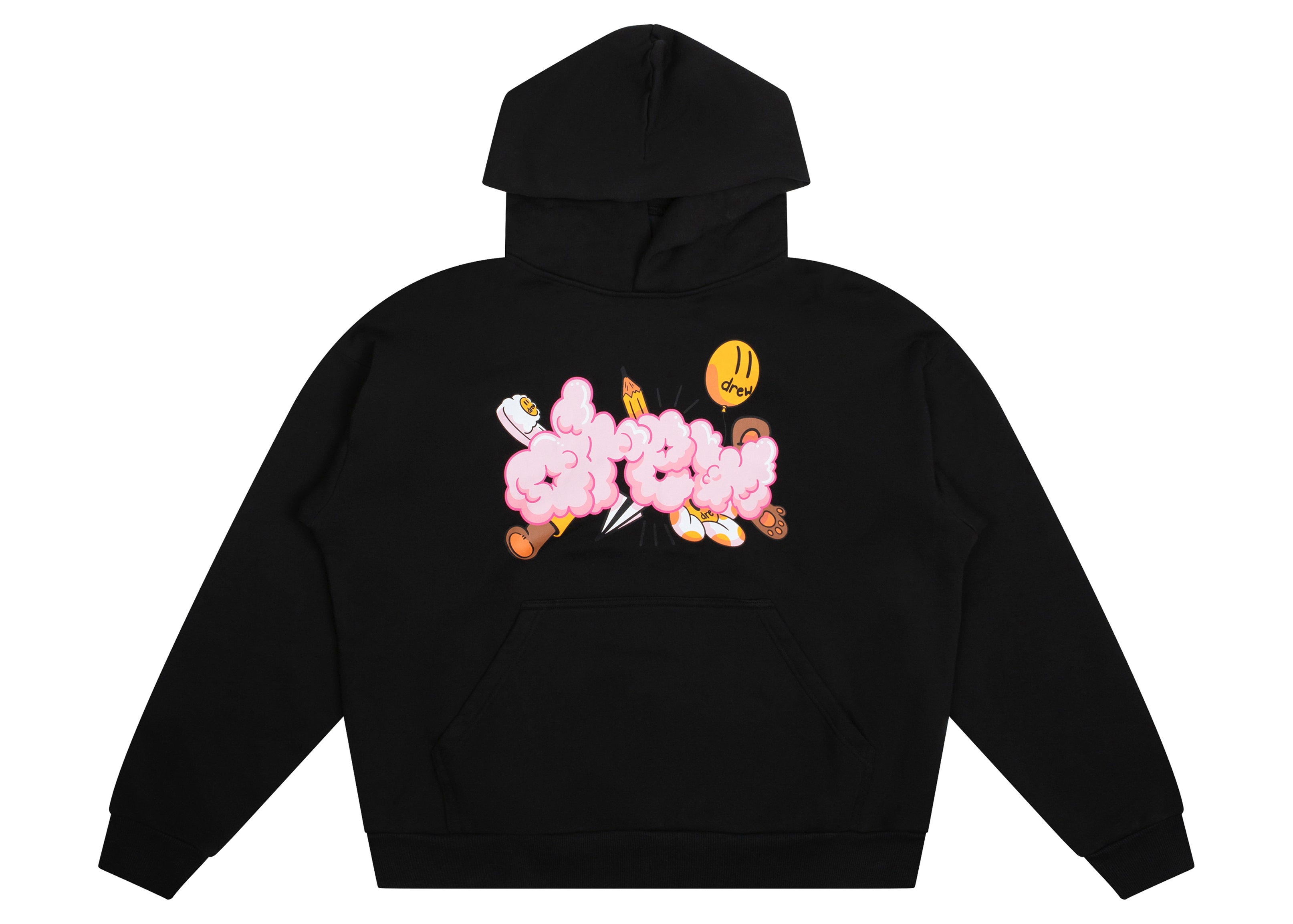 Drew house black hoodie online