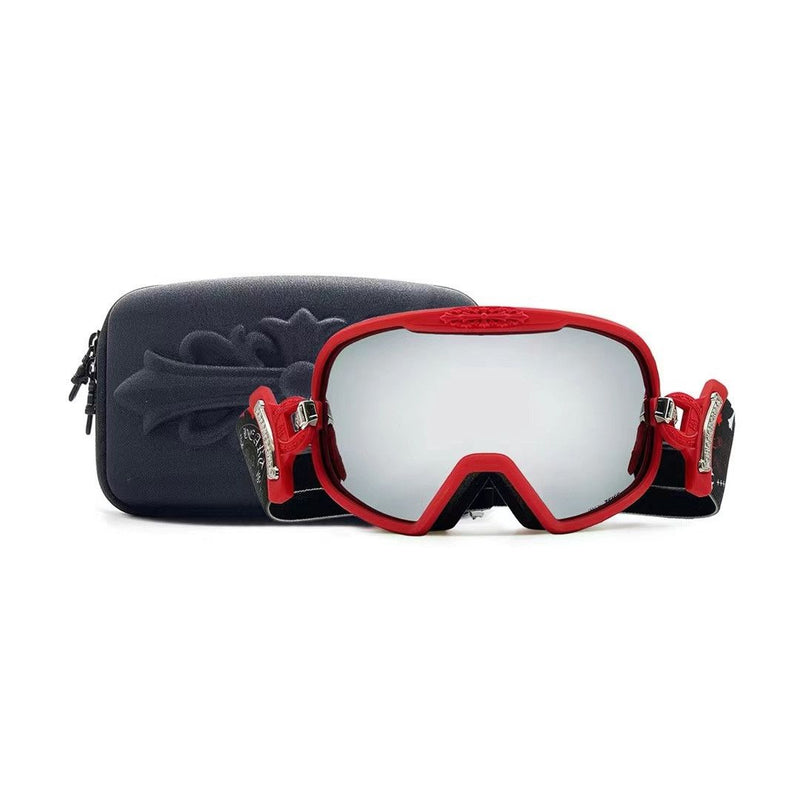 Chrome Hearts Snow Goggles Black/Red