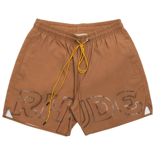 Rhude Camel Logo Swim Trunks 'Camel'