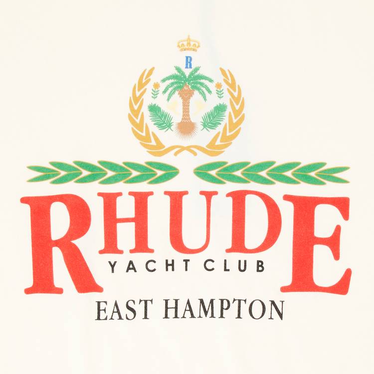 Rhude East Hampton Crest Tee 'Vintage White'