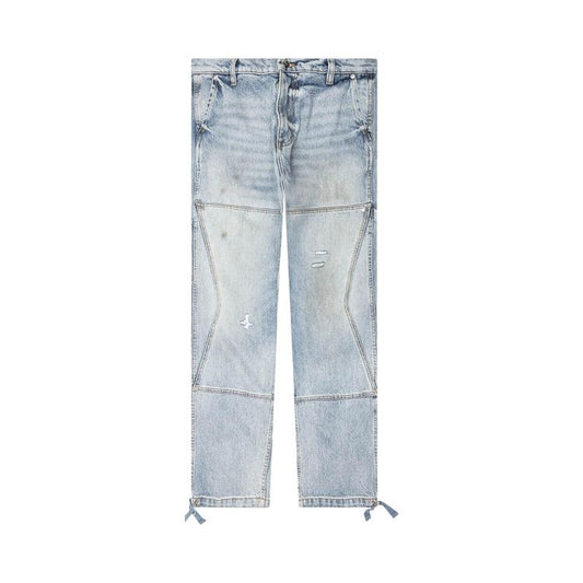 Pantalon Rhude Reza Denim Double Genou 'Indigo'