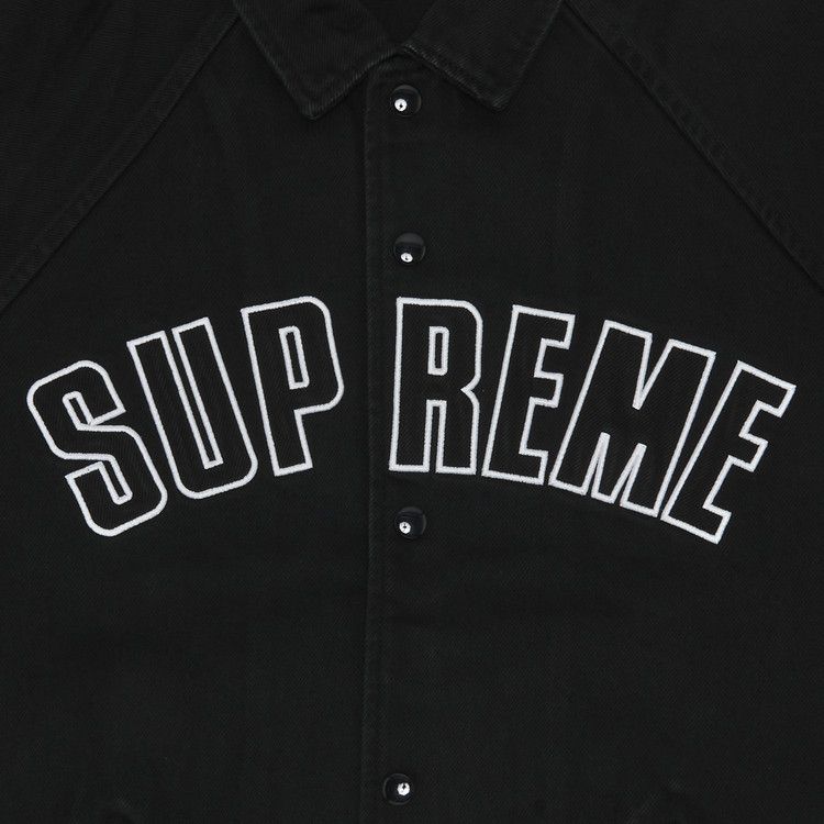 Supreme Arc Denim Coaches Jacket 'Black'