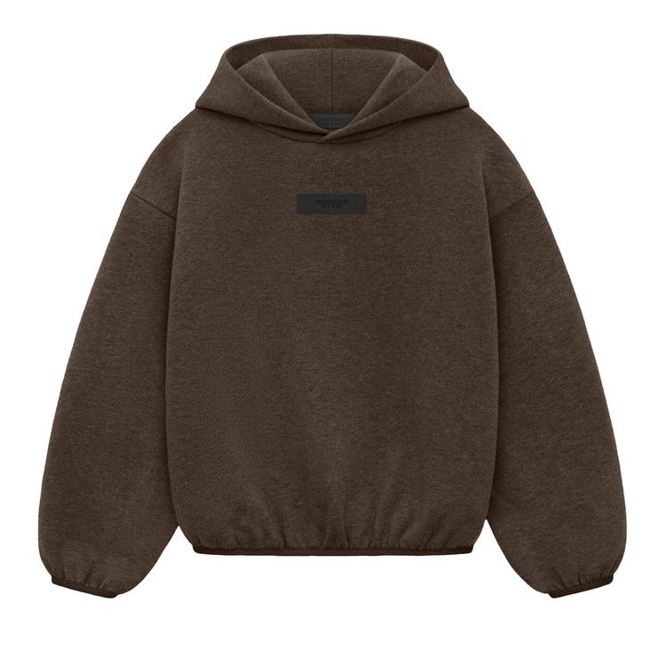 Fear of God Essentials Kids Hoodie 'Heather Wood'