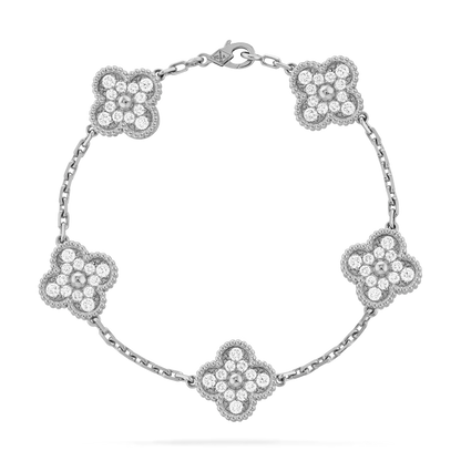 Vintage Alhambra bracelet, 5 motifs