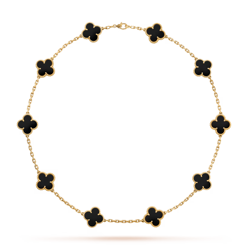 Vintage Alhambra necklace, 10 motifs