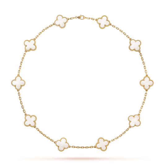 Collier Alhambra vintage, 10 motifs