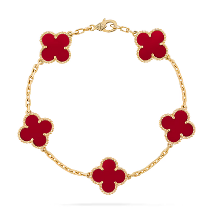 Vintage Alhambra bracelet, 5 motifs