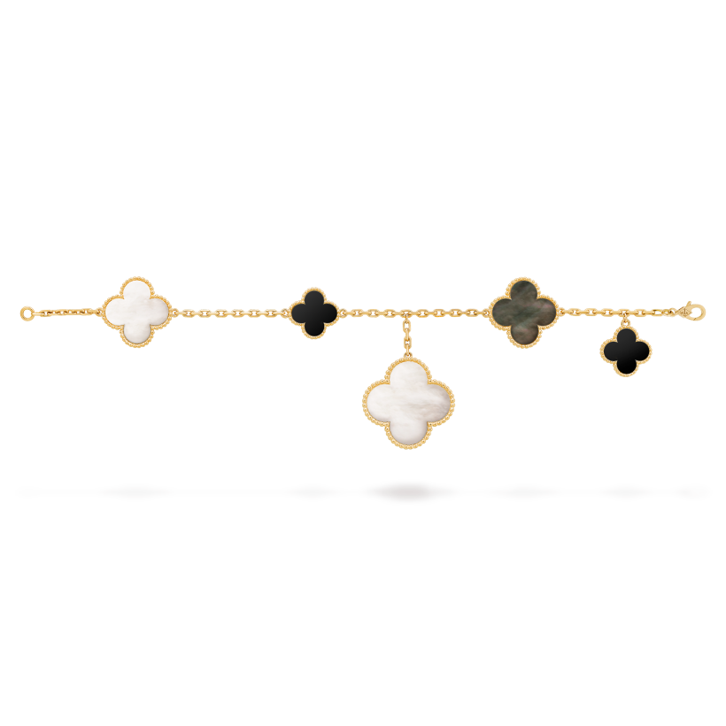 Magic Alhambra bracelet, 5 motifs