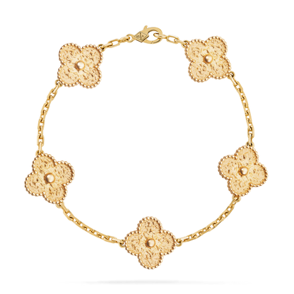 Vintage Alhambra bracelet, 5 motifs