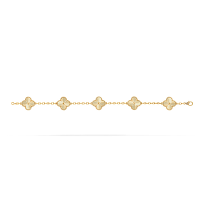 Vintage Alhambra bracelet, 5 motifs