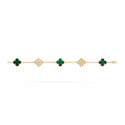 Vintage Alhambra bracelet, 5 motifs