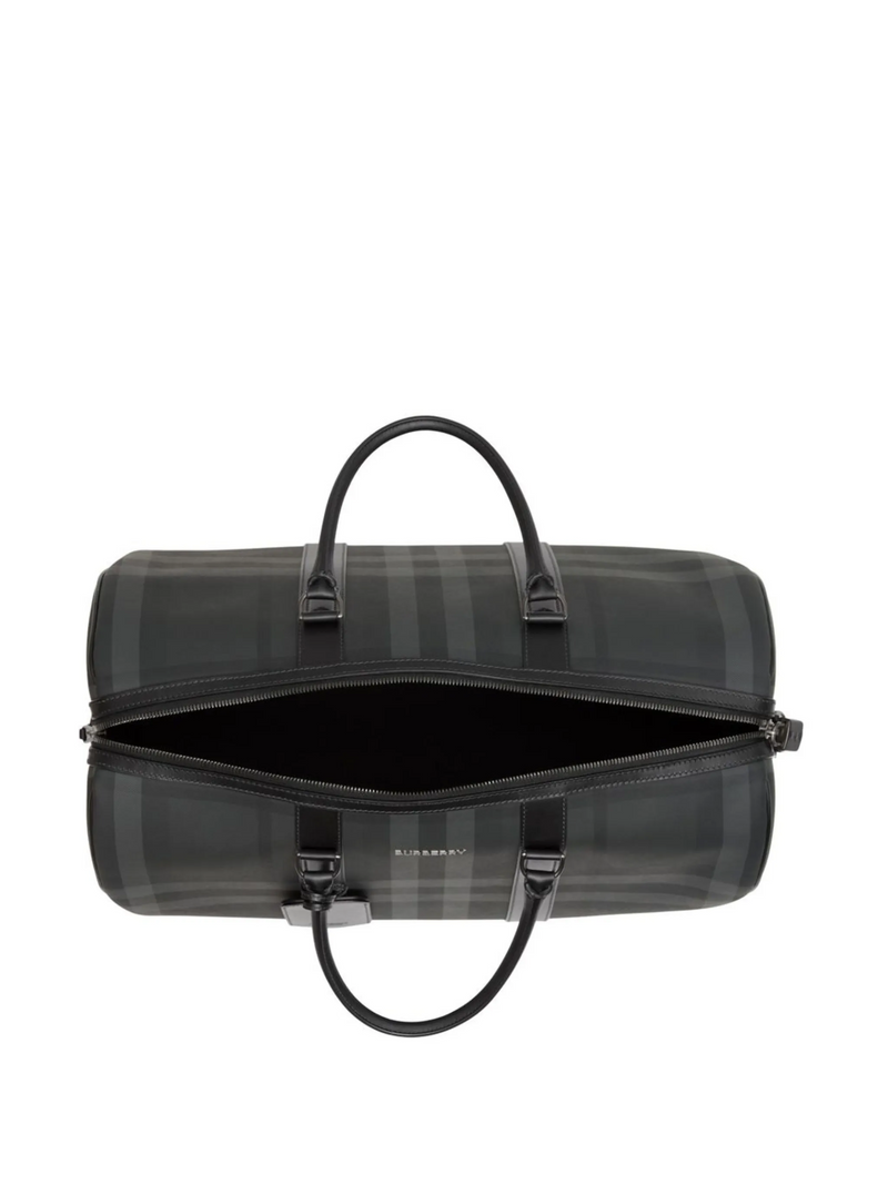 Burberry travel bag with checkered pattern