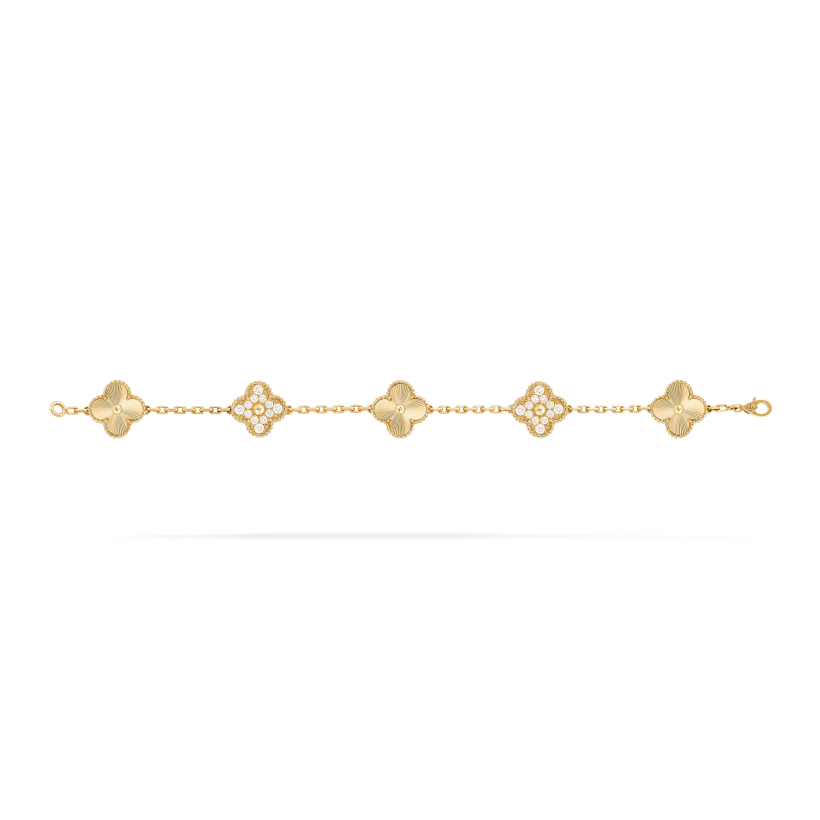 Vintage Alhambra Bracelet, 5 motifs