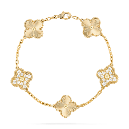 Vintage Alhambra Bracelet, 5 motifs