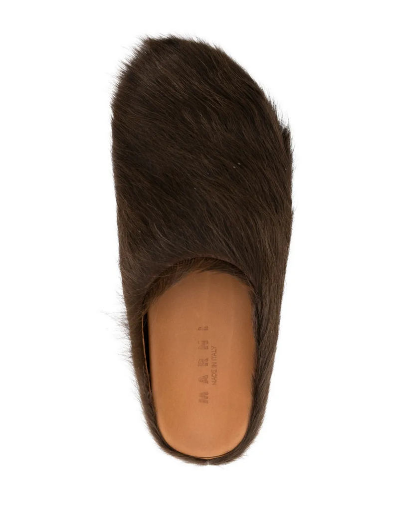 Marni slippers Fussbett Sabot
