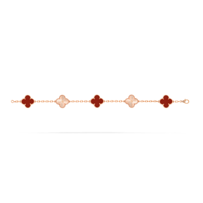 Vintage Alhambra bracelet, 5 motifs