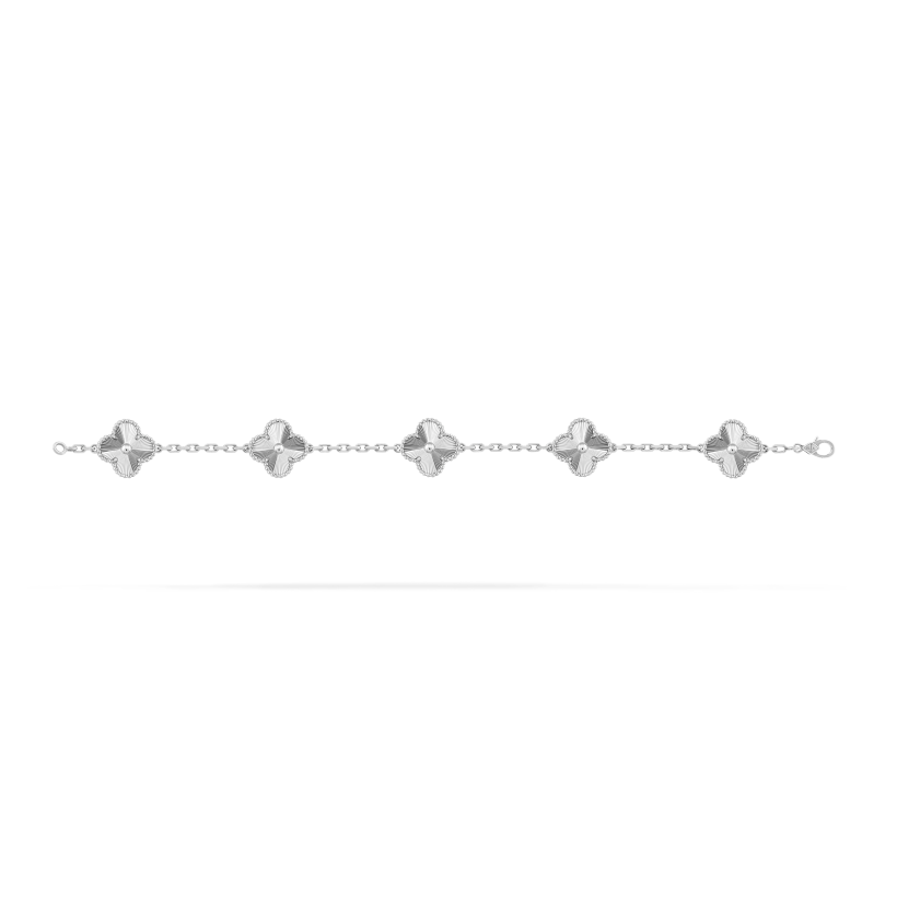 Vintage Alhambra bracelet, 5 motifs