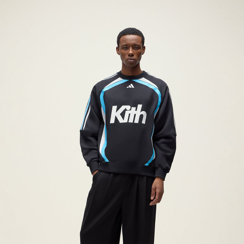 Kith x adidas Football Crewneck Black