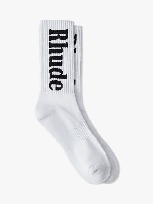 CHAUSSETTES DROIT LOGO VERTICAL