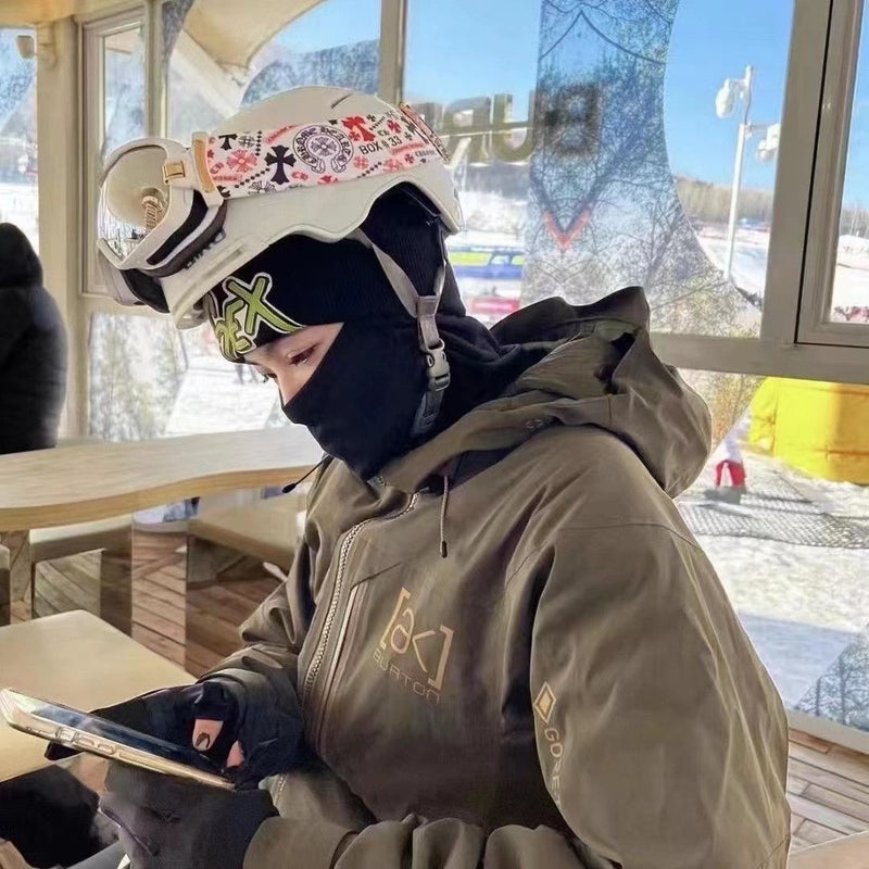 Chrome Hearts Snow Goggles White
