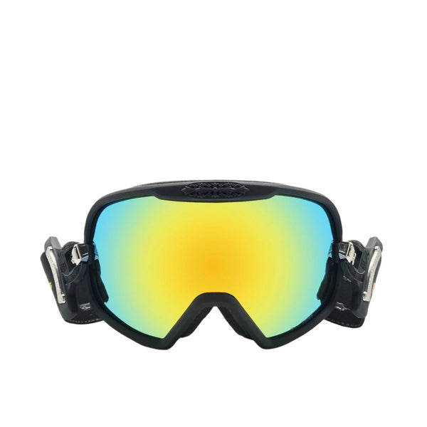 Chrome Hearts SILVER MORNING Faded Black Ski Goggles