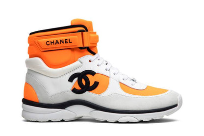 Chanel Wmns Logo Haut Haut 'Orange Blanc'