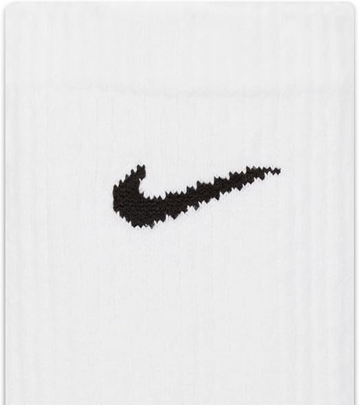 Nike Everyday Plus Cushioned Crew Socks (6 Pairs) White