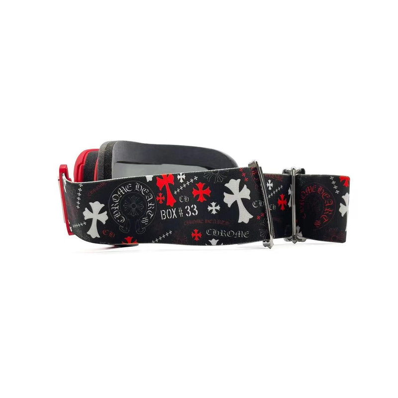 Chrome Hearts Snow Goggles Black/Red