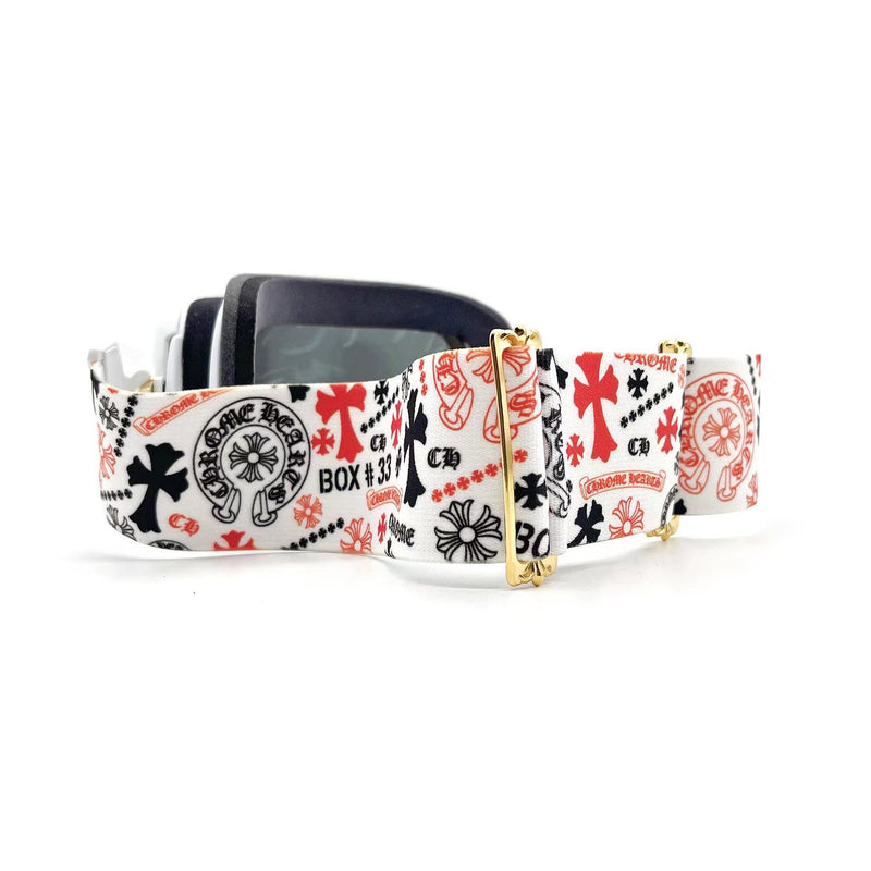 Chrome Hearts Snow Goggles White