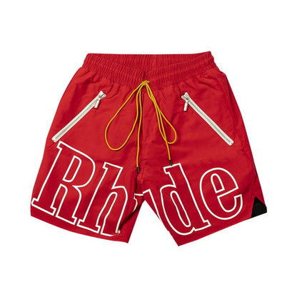 Short Rhude Logo 'Rouge'