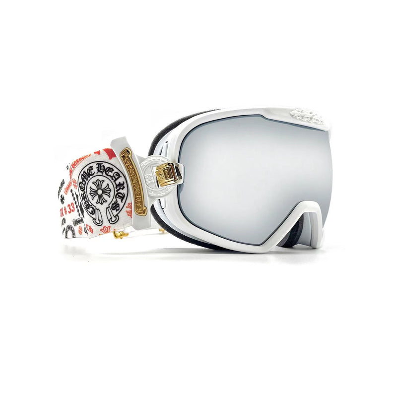 Chrome Hearts Snow Goggles White