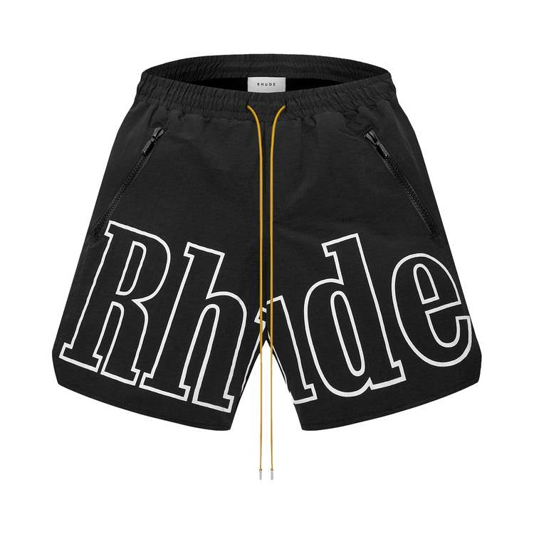 Rhude Logo Shorts 'Black'