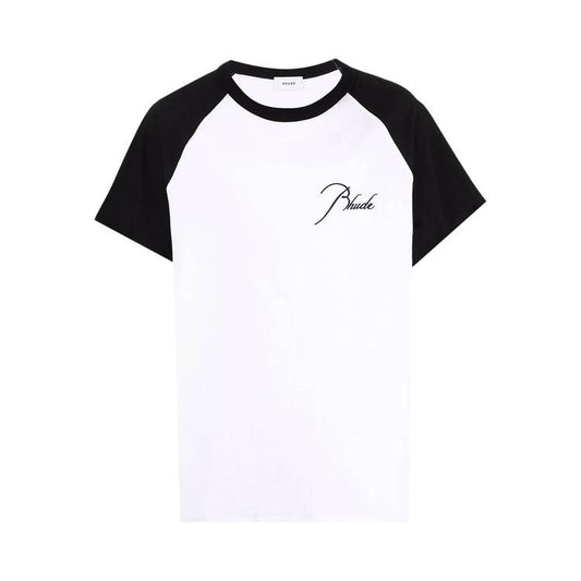 Rhude Raglan Tee 'White/Black'