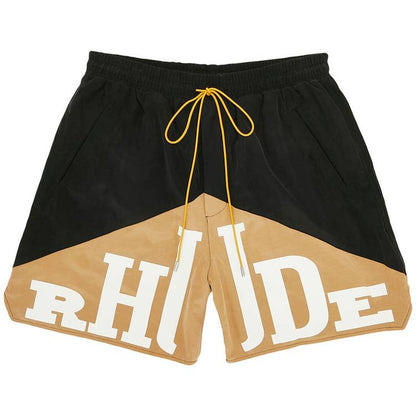 Short Rhude Yachting 'Noir/Tan'